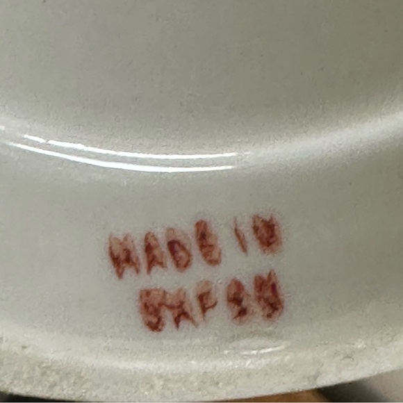 Vintage 1950's Japan moss rose teapot - Picture 8 of 11